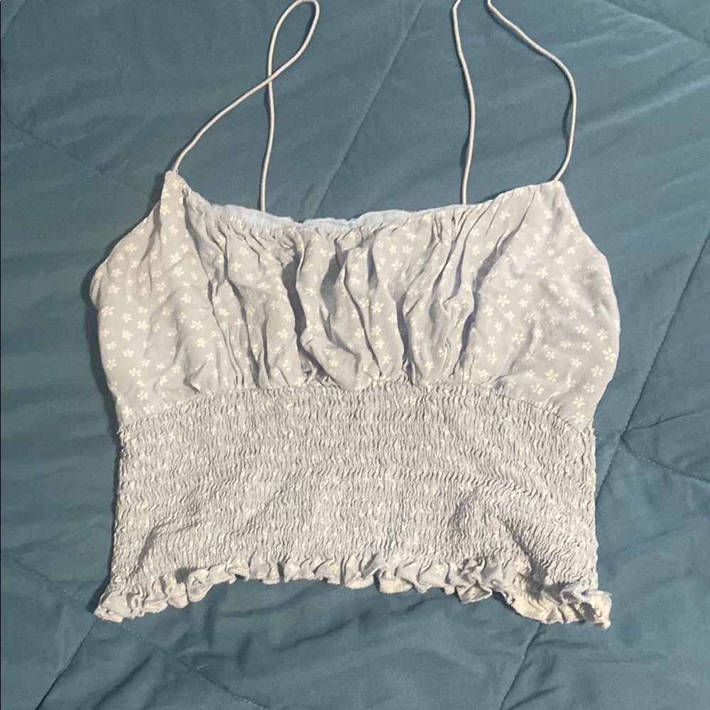 Blue and White  Top